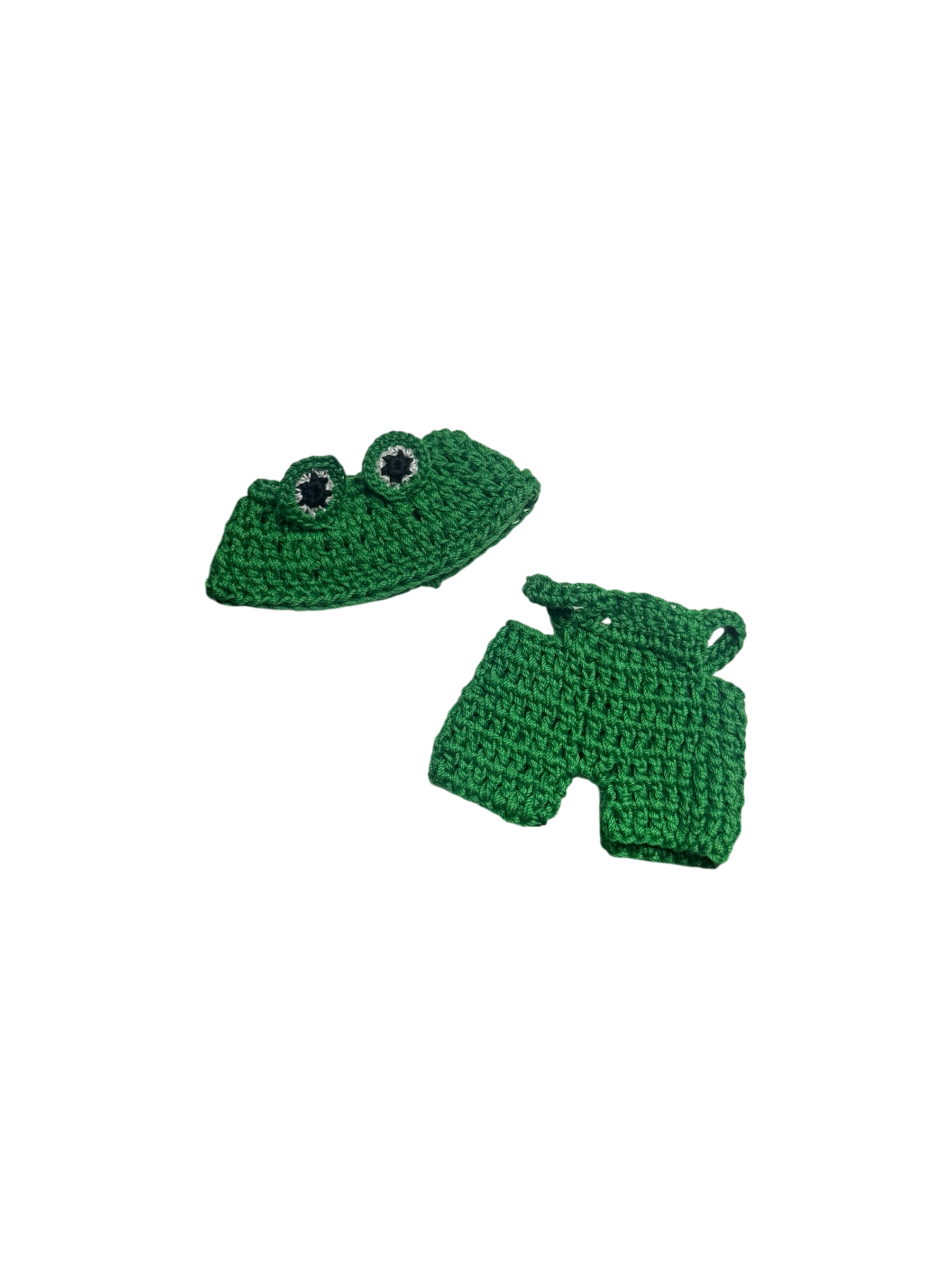 Dark green 2 piece frog set