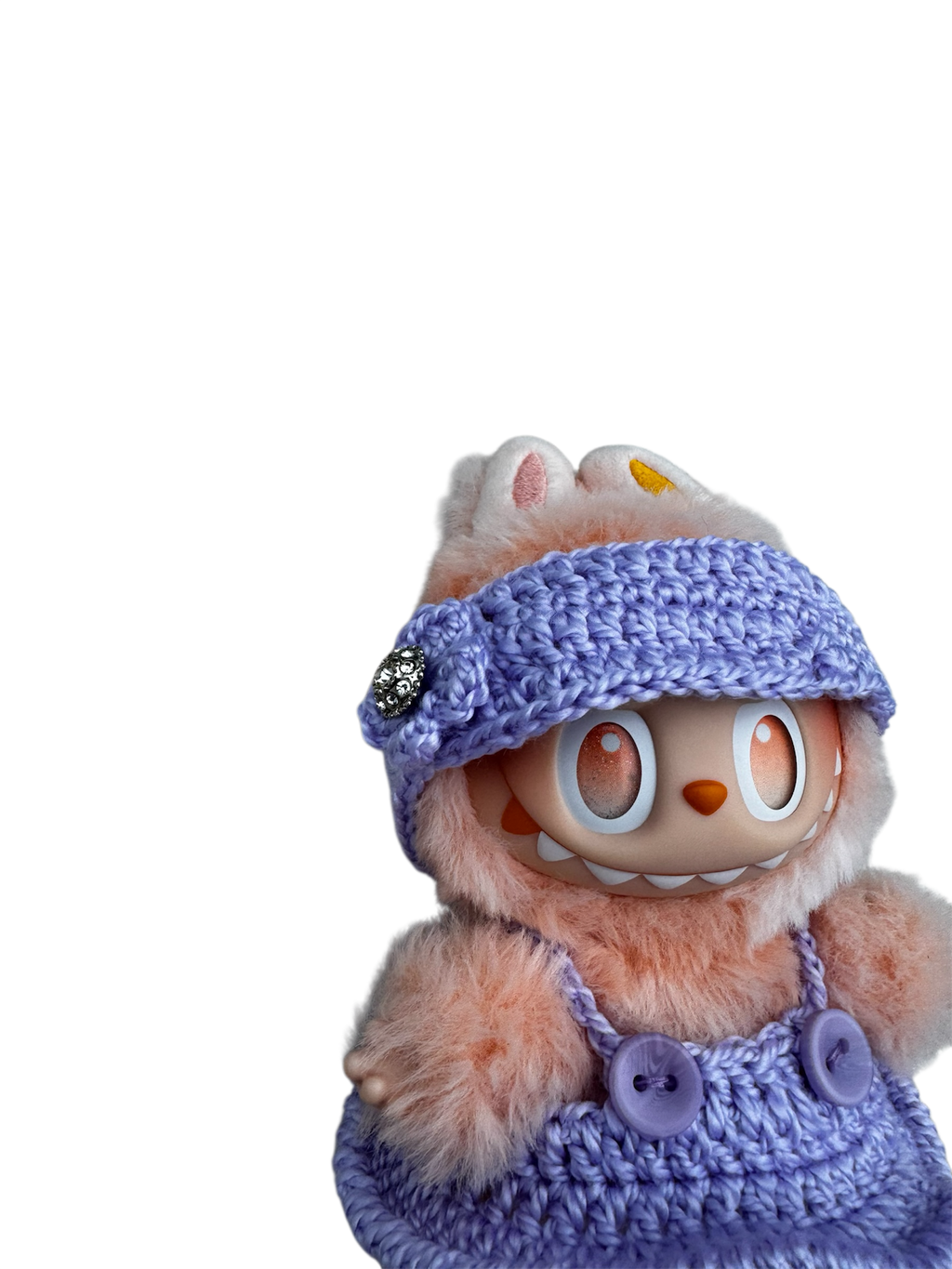 Purple Crochet Dress & Accessories Set – For LaBubu