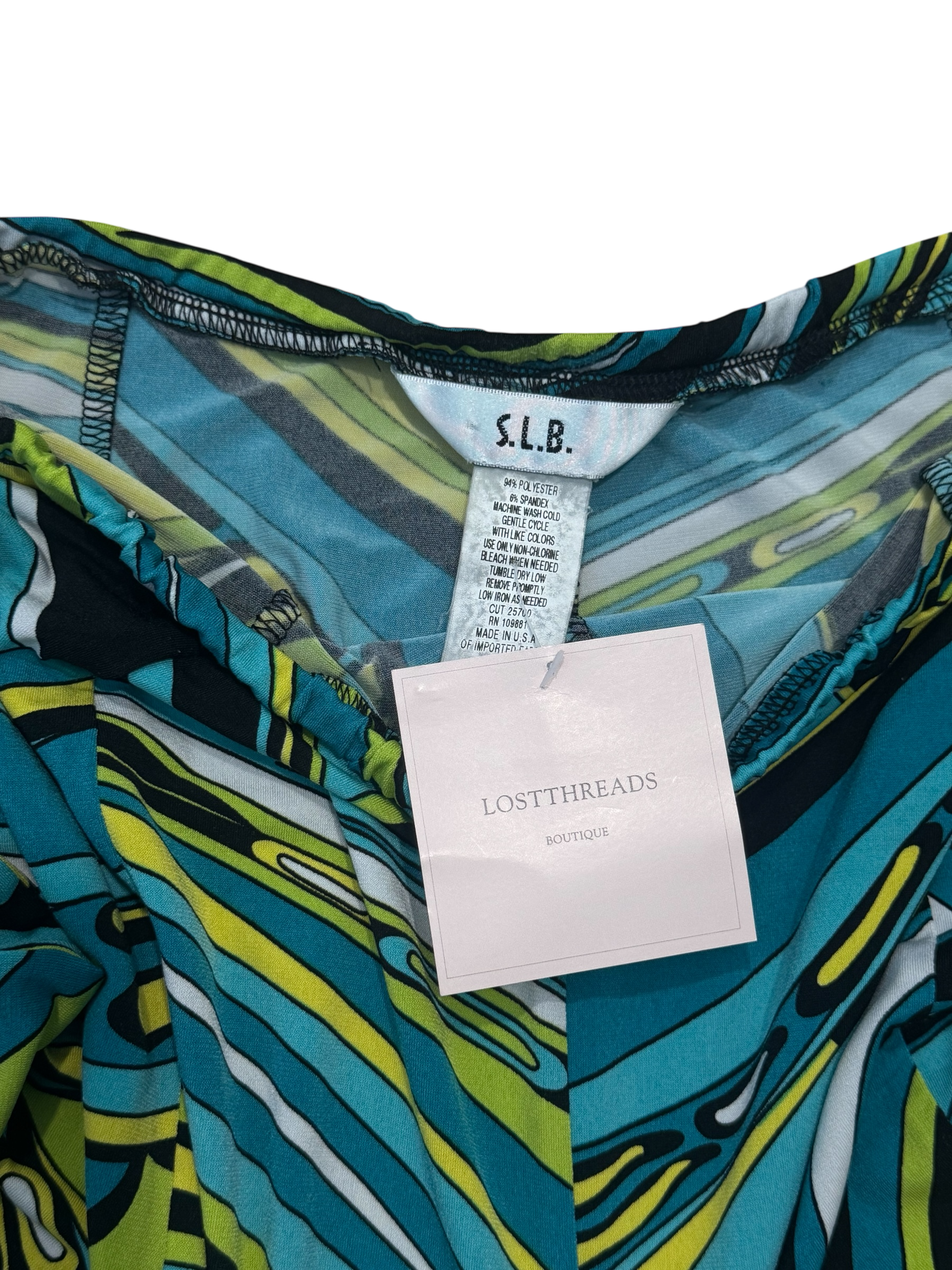 ‘Pucci’ style midi skirt