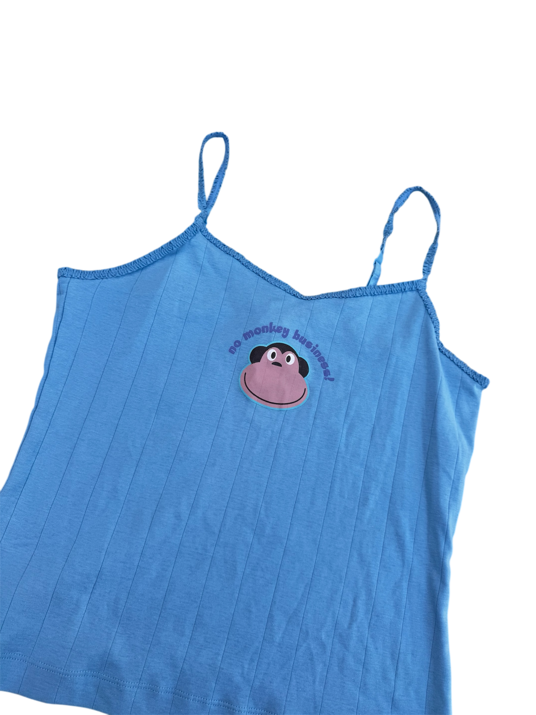 “No monkey business” cami top