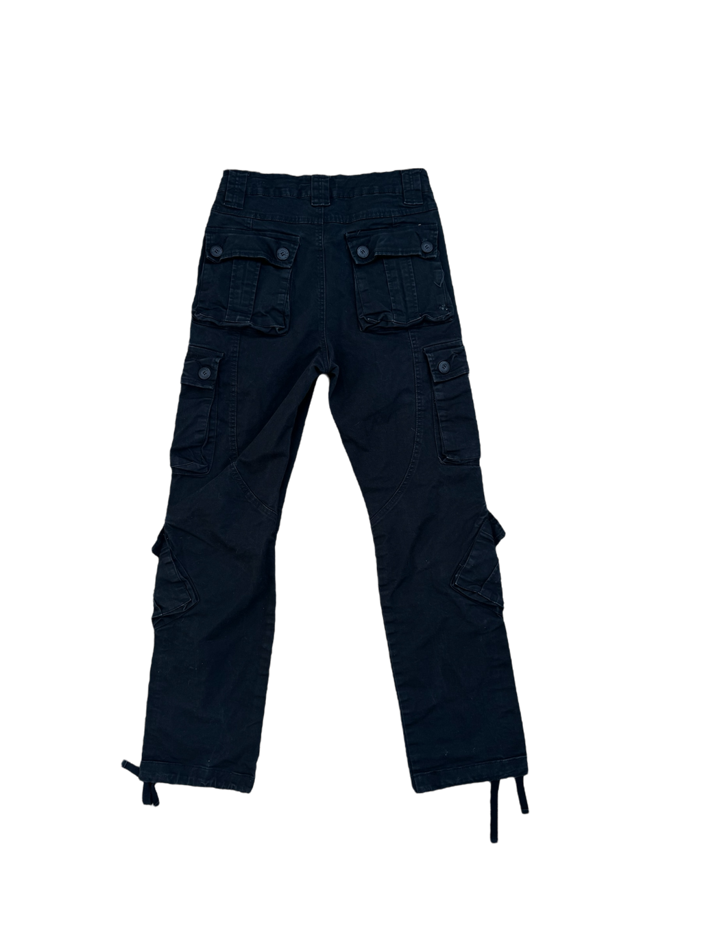 Black cargo pants