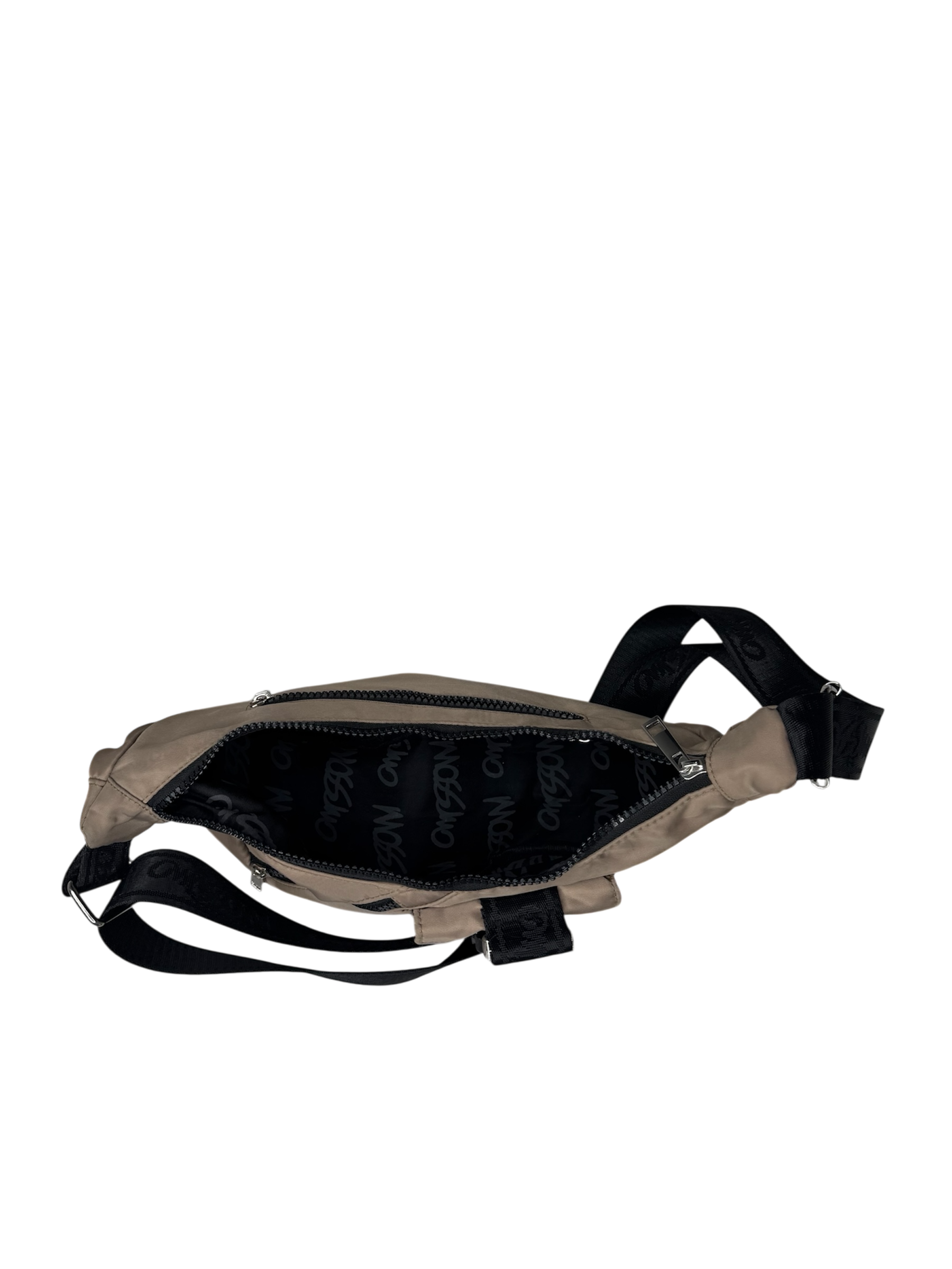 Vintage brown & black side bag