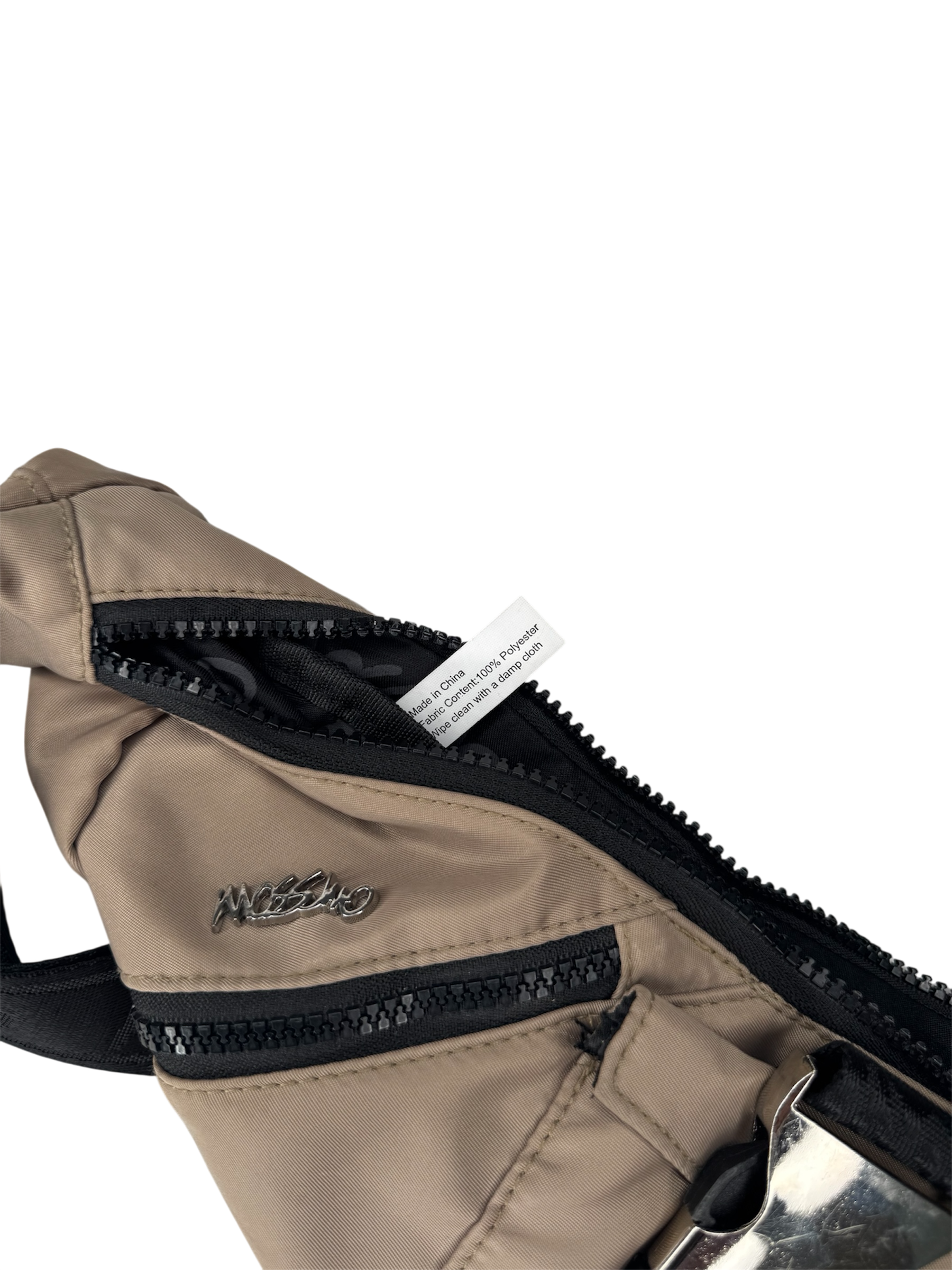 Vintage brown & black side bag