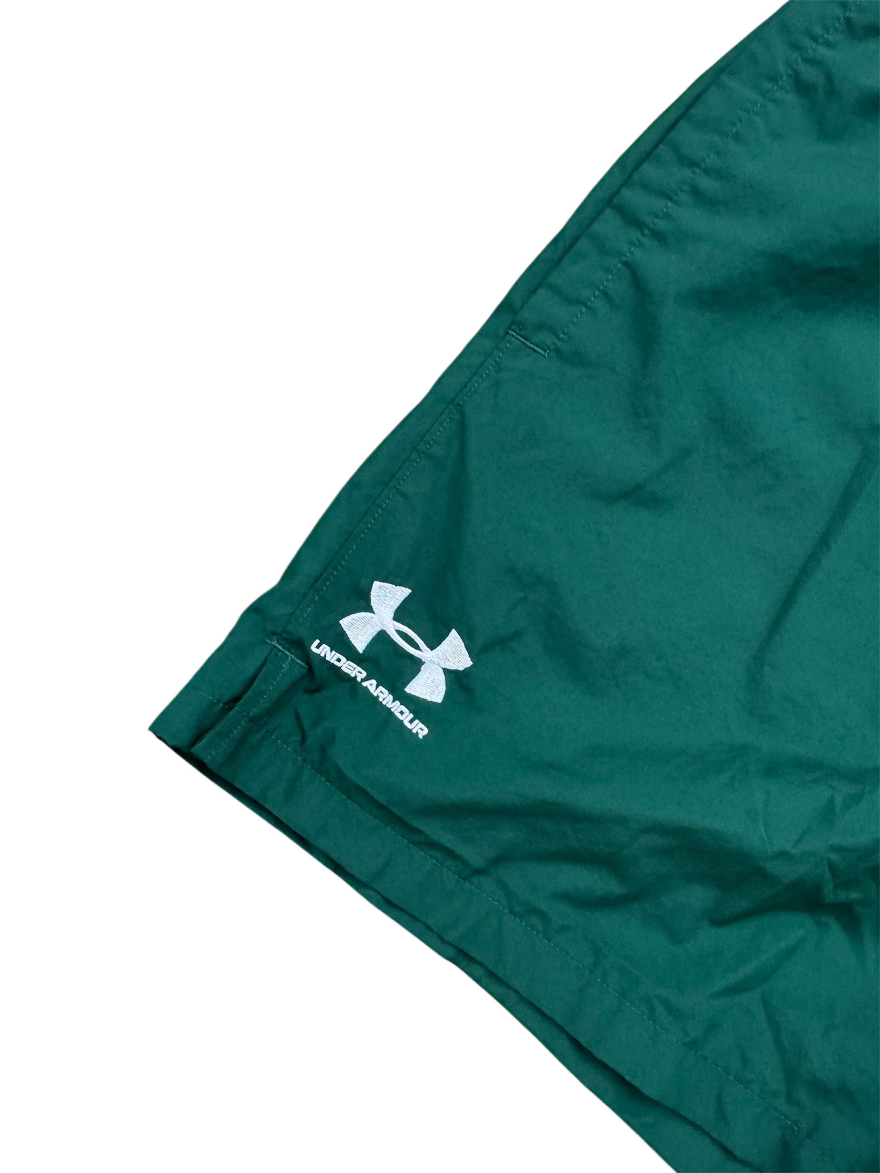 Green under armour nylon shorts