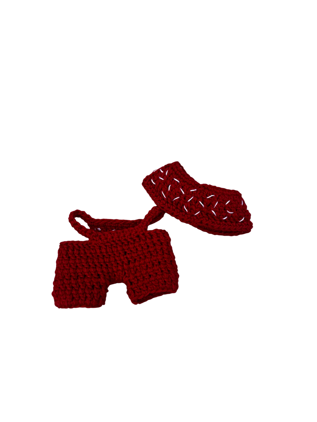 strawberry costume two piece set