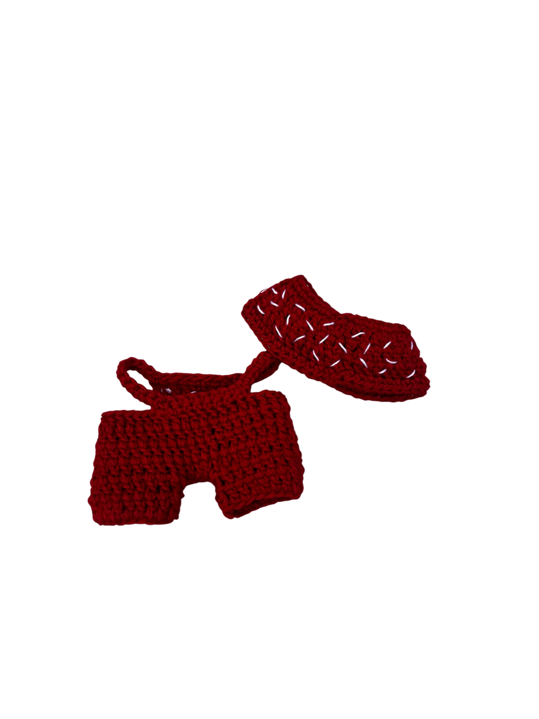 strawberry costume two piece set