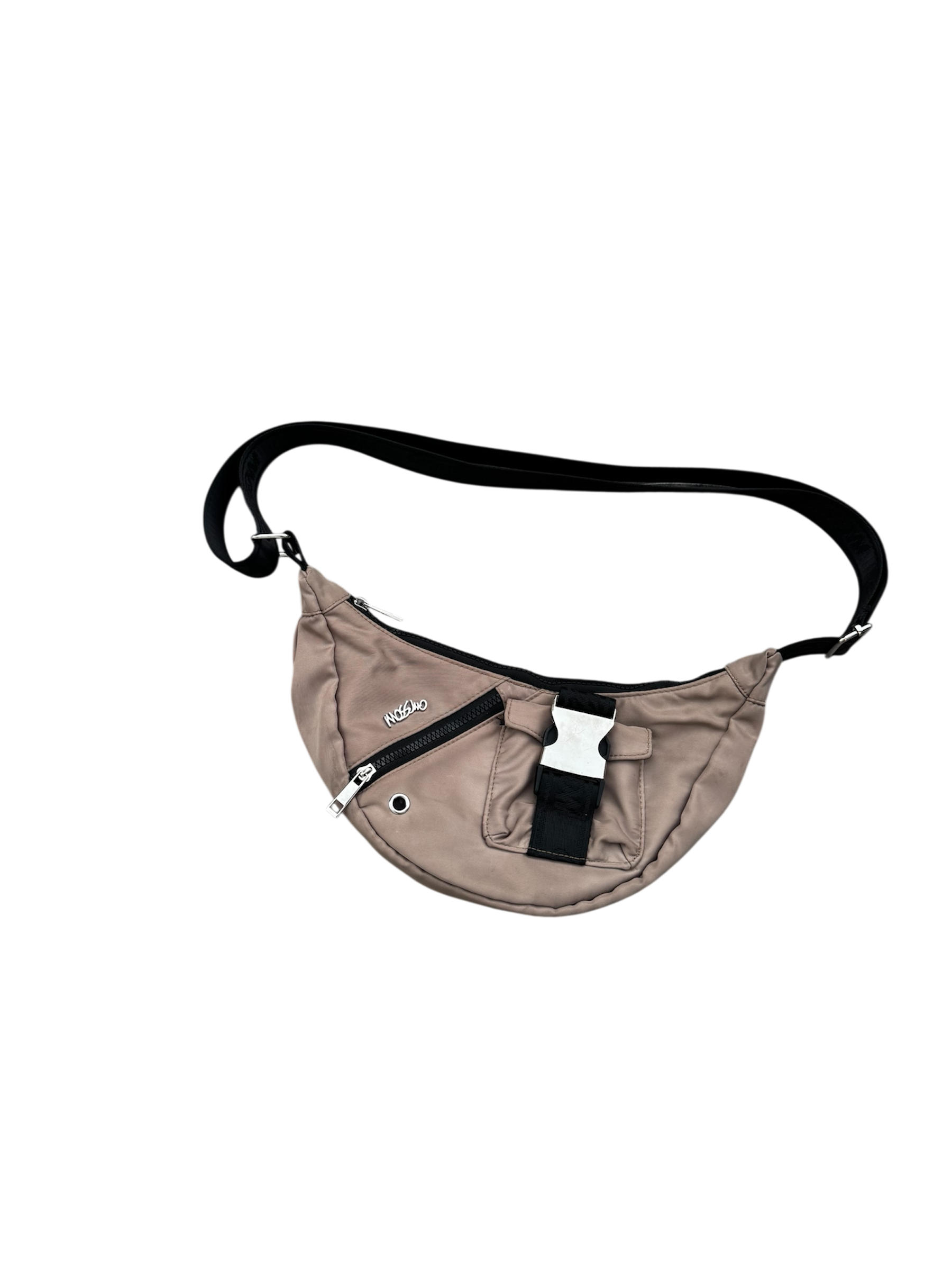 Vintage brown & black side bag