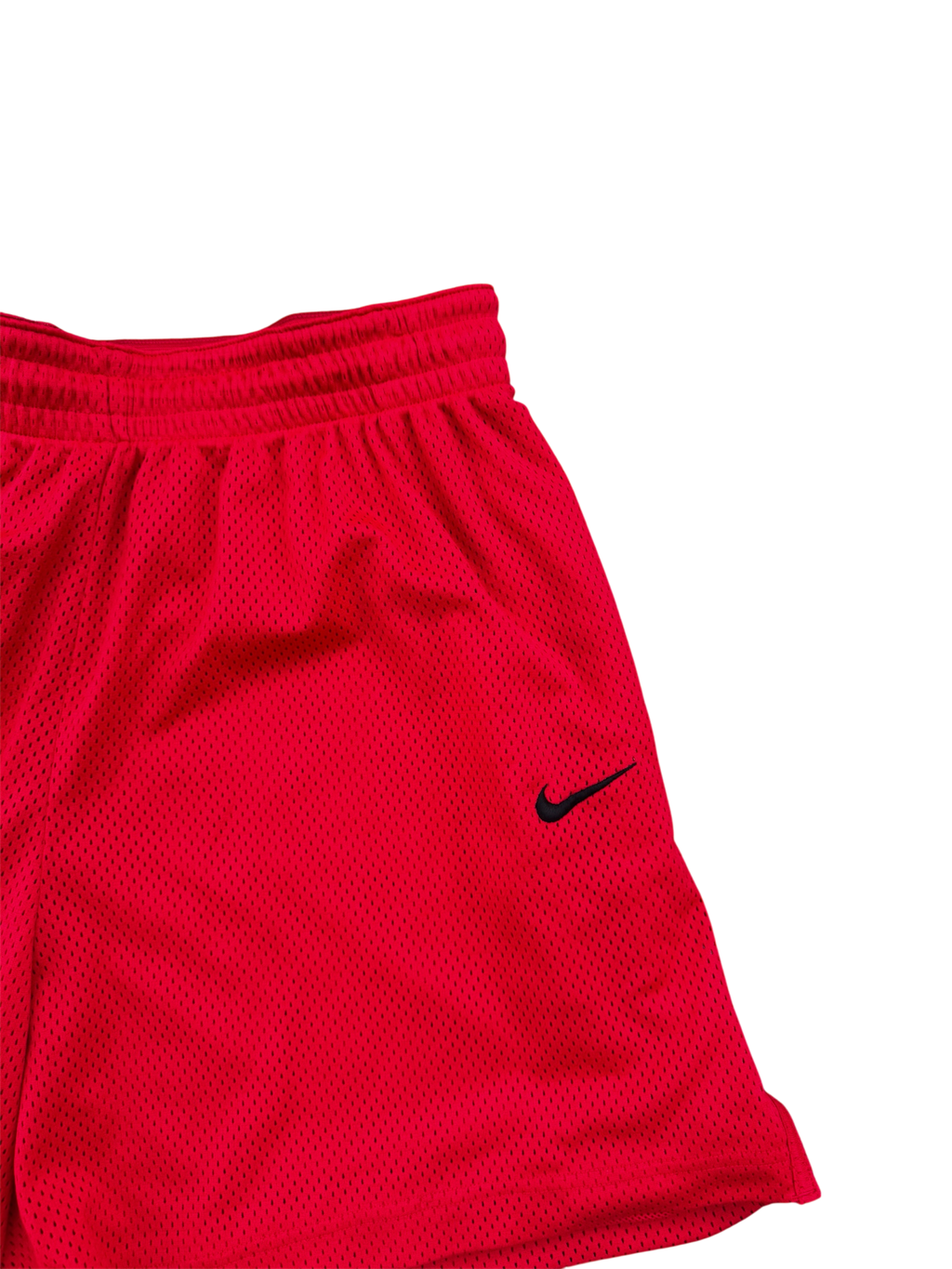 Vintage Red & black Nike basketball shorts