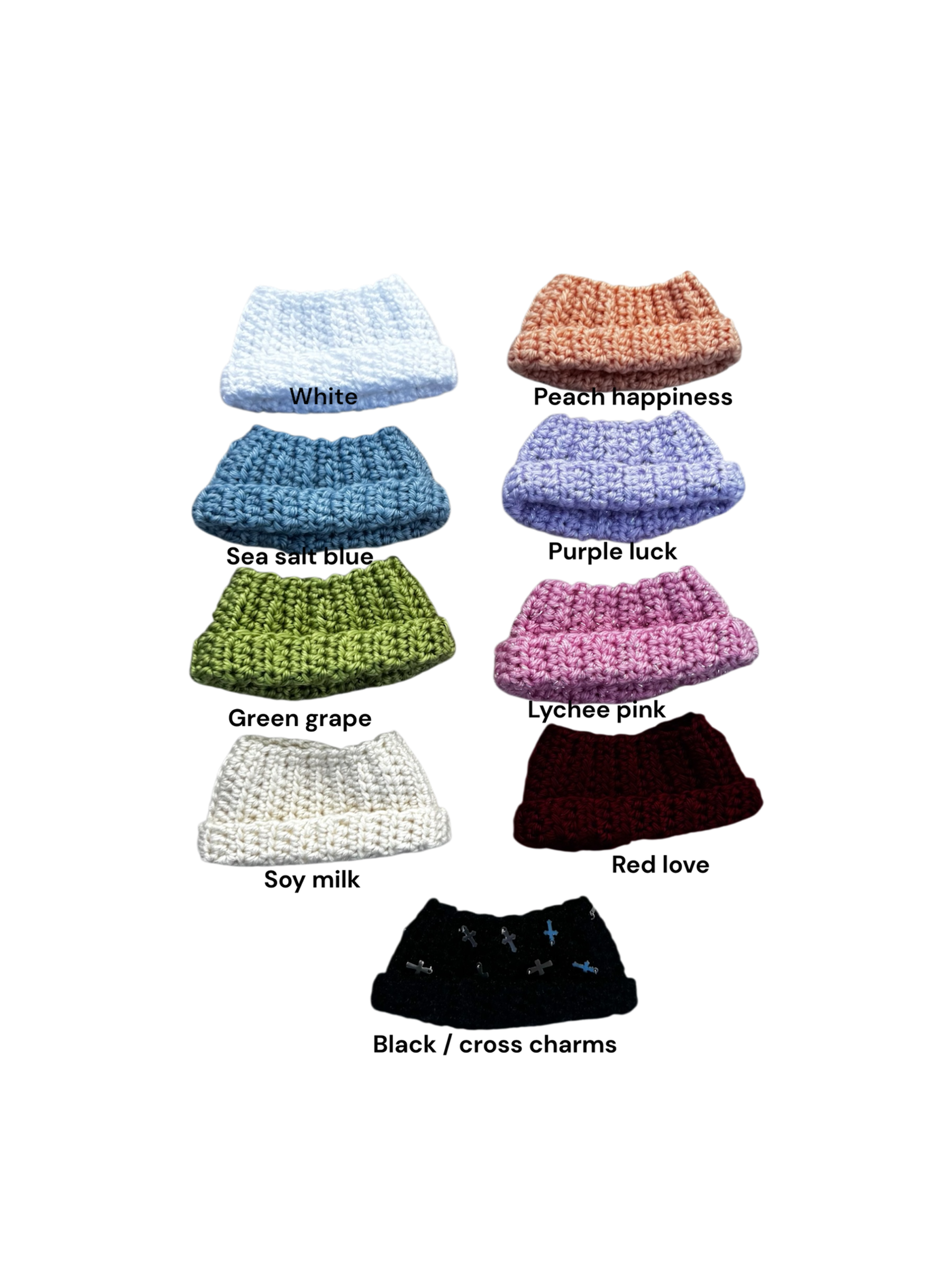 cozy knit beanies